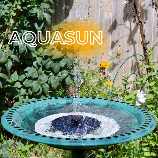 AQUASUN - Fontaine solaire pour jardin